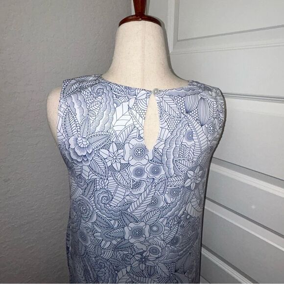 Tango Mango Floral Print Sleeveless Swing Tunic Dress - Picture 4 of 13